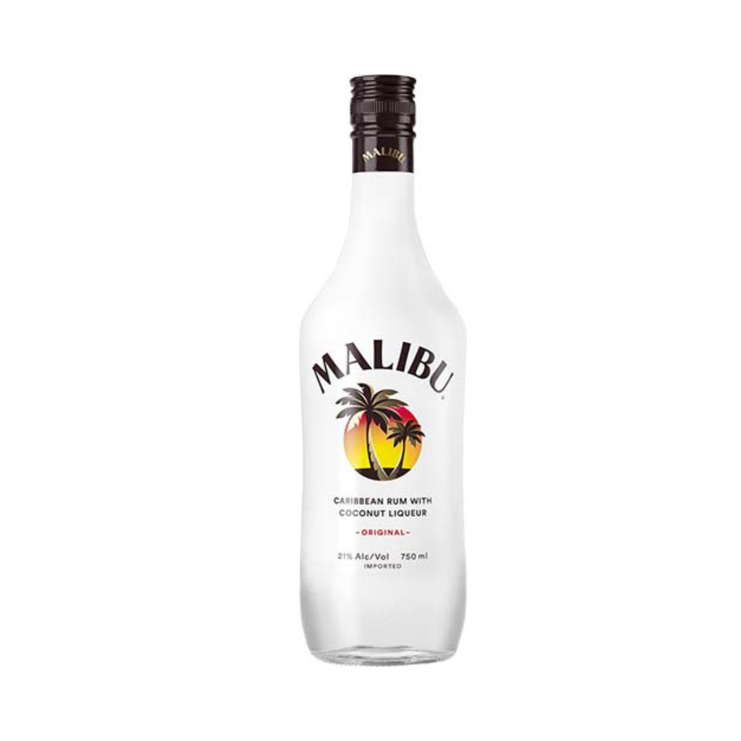 Malibu Coconut Rum 750ML Bottle